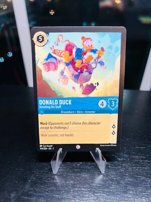 Disney Lorcana 144/204 Donald Duck Non-Foil NM Fast Shipping