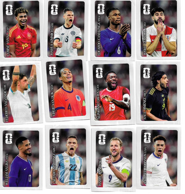 Alle 12 Coca Cola PANINI Sticker FIFA WORLD CUP WM 2026 Aufkleber Komplett Set