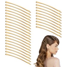 30pcs Jumbo Bobby Pins 3.35 Inch Long Bobby Pins for Thick Updo Hair, Metal H...