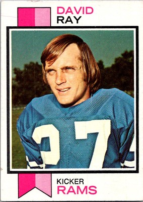 David Ray 1973 Topps #244 Rookie Los Angeles Rams