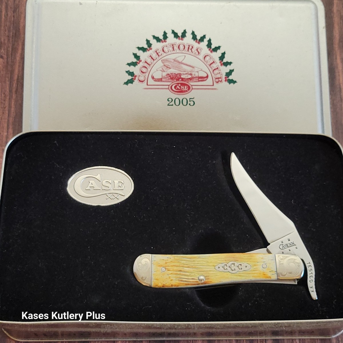 Case XX Collectors Club 61953L L SS Russlock Knife USA 2005