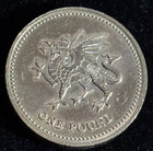 British One Pound Coin Lot Featuring  Queen Elizabeth II Lot Of 4 — photo 7