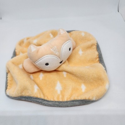 Cloud Island Orange FOX Washcloth Terry Cloth Lovey Security Blanket