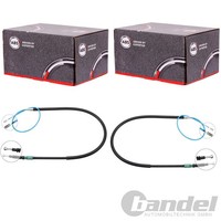 2X A.B.S. Handbremsseile Hinten Passend FüR Audi A3 Seat Altea Leon Toledo Skoda