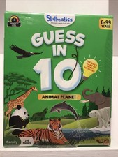 Guess in 10 Animal Planet Card Game Skillmatics Ages 6 -BRAND NEW
