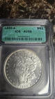 1890-S Morgan Silver Dollar PCGS AU58