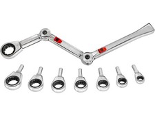Allied International Exo-Fit 9-Piece Metric Extreme Access Ratcheting Wrench Set