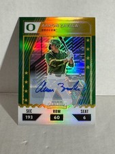 2021 Panini xtra edition gold  /10 rookie  auto aaron zavala