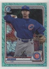2020 Bowman Chrome Prospects Aqua Shimmer Refractor 89/125 Aramis Ademan ni4