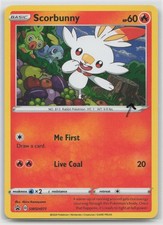 Carte Promo Spada e Scudo Scorbunny SWSH071 Promo Pokemon NM