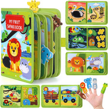 Busy Book for Toddlers 1-3, Quiet Activity Books for Toddlers 1 Year Old, Montes