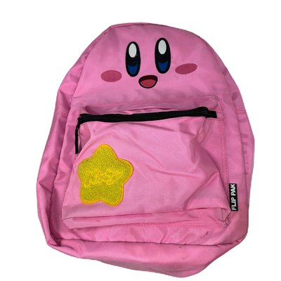 Kirby Big Face Reversible All Over Print Backpack Flip Pak Rare