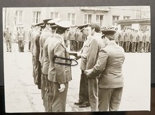 Foto Portrait DDR NVA General Prenzlau Ordensverleihung Auszeichnung Lager Bild