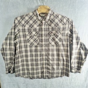 Simms Fishing Pearl Snap Western Shirt Mens XXL Outdoors Gorpcore Lake Boating