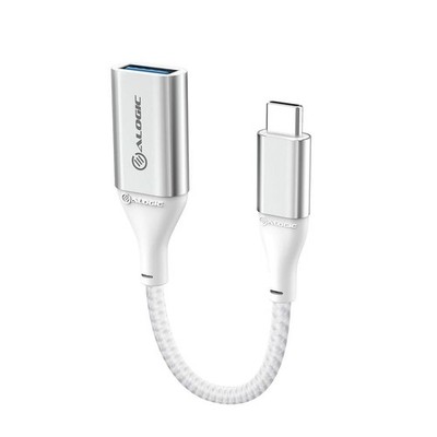 Prodye Alogic ULCAA-SLV - 0.15 m - USB C - USB A - USB 3.2 Gen 1 (3.1 Gen 1) - 5