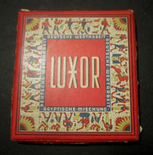 Rarität: Deutsche Zigaretten Schachtel Marke Kosmos "Luxor" für 6 Zigaretten