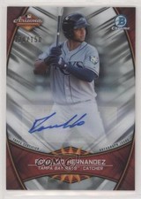 2019 Bowman Chrome 2018 AFL Fall Stars /150 Ronaldo Hernandez #AFL-RH Auto 7m3
