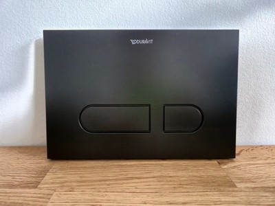 Duravit DuraSystem - Betätigungsplatte, schwarz matt WD5001031000, NEU 
