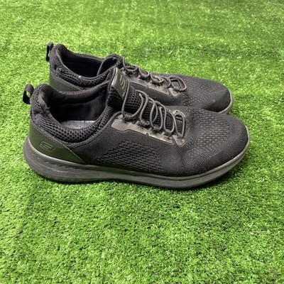 Skechers Men's Elite Flex - Hartnell Slip-On Sneakers Shoes Black Size 11 Used