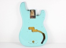 1970-1972 Fender Precision Bass BODY Seafoam verde/blu ~PRO Re-Fin~ Early-CBS