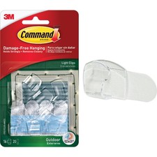 Command Outdoor Light Clips, 16 Clips, 20 Strips 17017CLR-AWES Command 0.90 per strip