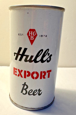 HULL'S EXPORT BEER HULL BREWING NEW HAVEN CONN USBC 78-14 STUNNING!