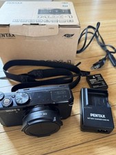 PENTAX MX-1 Compact Digital Camera 12MP w/ JJC Auto Lens Cap 3090 Shots