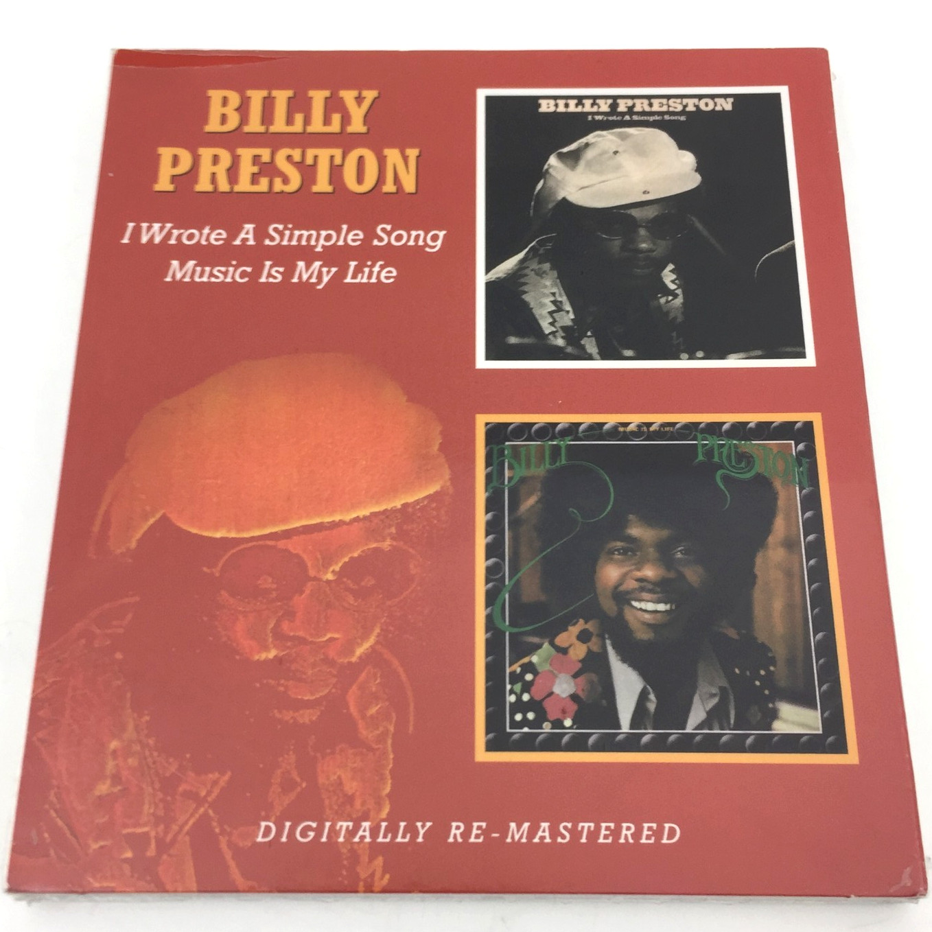 Billy Preston I Wrote a Simple Song Music Is My Life CD Remastered Sealed New
