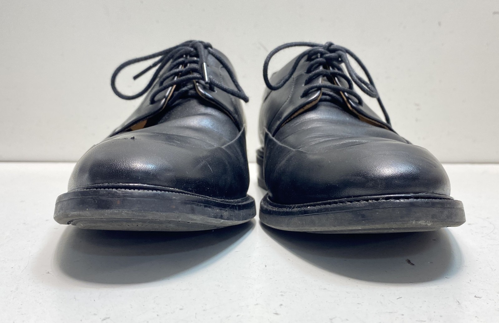 SAOLA Scarpe eleganti Oxford Cole Haan da uomo in pelle nera stringate taglia 8M