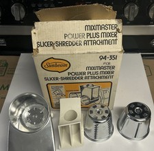 Vintage Sunbeam Mixmaster Power Plus Mixer Sl...