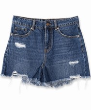 REWASH Blue Cut Off Denim Shorts Women s Size 5/27 Distressed Frayed Hem