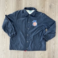 CHICAGO CUBS Blue Snap Front Vintage Jacket