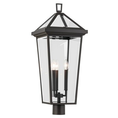 Olde Bronze Three Light Outdoor Post Mount from the Regence Collection