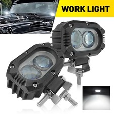 LED Work Light Bar Flood Spot Lights Driving Lamp Offroad Car Truck SUV 12V 2x