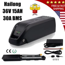 36V 15Ah Ebike Battery 200W-1000W Electric Bike Hailong Lithium Battery Bicycles