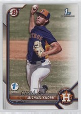 2022 Bowman Draft 1st Edition Michael Knorr #BD-120 0c57
