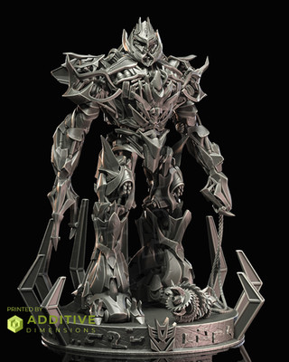 Megatron by Sanix Fan Art 1:45 (30cm) Statue Resin 3D gedruckt DIY Modellbausatz