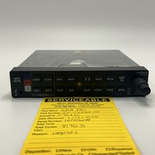 Garmin GMA 350 Audio Panel PN 011-02385-00 With Yellow Tag Serviceable