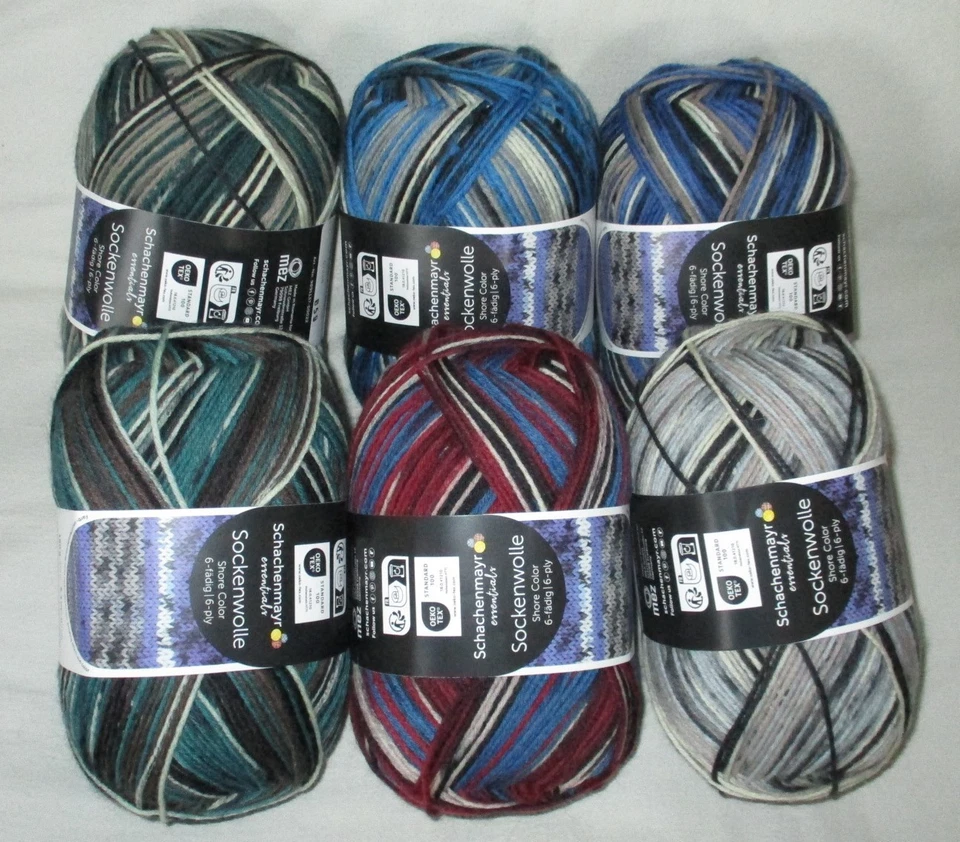 (66€/kg) 150gr Schachenmayr ( REGIA ) SHORE color Sockenwolle 6-fach/6-fädig - Bild 2 von 2