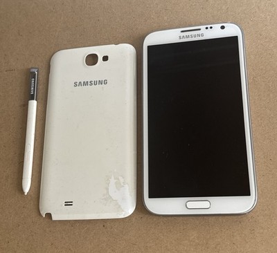Samsung Galaxy Note II GT-N7100 Weiß Geprüft, Händler, Garantie, Mit Stift, Top