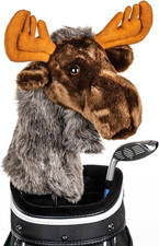 Moose Driver Headcover  Premium Driver Headcovers  Funny Golf Club Covers  St