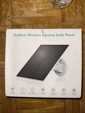5 Watt Outdoor Camera Solar Panel New Opened Box