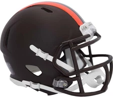 Cleveland Browns 2025 Alternate Riddell Speed Mini Helmet