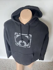 Vintage 90’s Y2K OSIRIS Skate Shoes Sweatshirt Hoodie Black XL