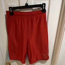 Nike Dri-FIT Standard Fit Red XL youth Athletic Mesh Shorts Polyester