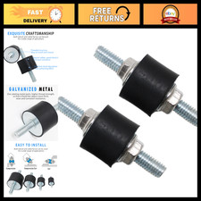 M6x18mm Rubber Shock Absorber Studs - Anti-Vibration Isolator Mounts, 10pcs