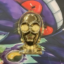 Vtg 1994 Micro Machine Star Wars C3PO Cantina Transforming Head Playset