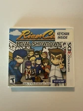 River City: Rival Showdown with Keychain Nintendo 3DS NEW SEALED