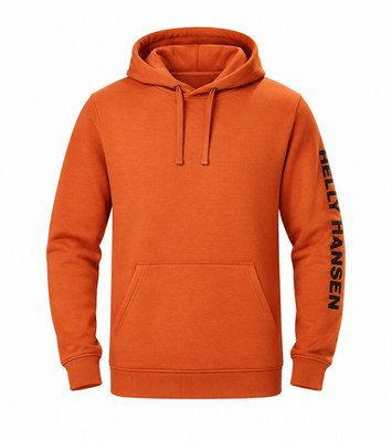 Helly Hansen Hoodie Herren Pullover Kapuzenpullover Sweat-Pullover Orange 