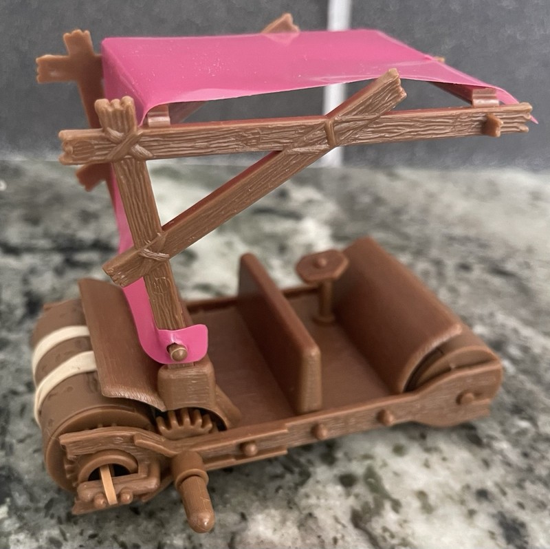 Rare 1972 Flintstones Vitamins Promotional Flintmobile Car Assembled Kit - New
